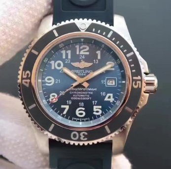 Breitling Superocean II Series A17392D8C910228SA20SS.1 Mechanical Men's Watch Diameter 44 mm(replica watch)