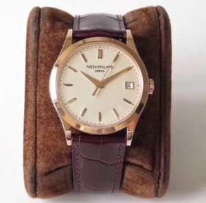 Patek Philippe Classic Series 5296R-010 Mechanical Men's Watch Diameter: 38mm Thickness: 9mm (Replica Watch)