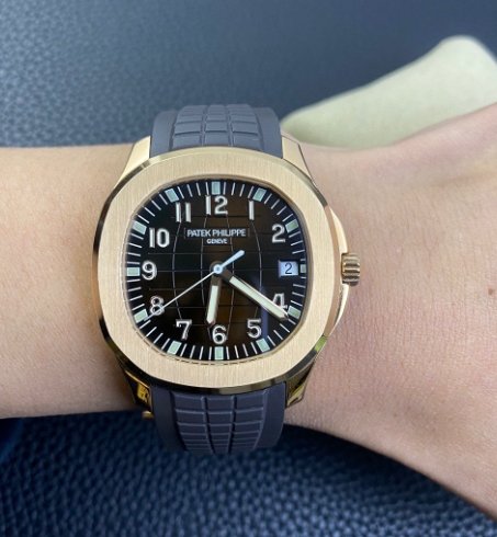 Patek Philippe Aquanaut series 5167R-001 mechanical men's watch Diameter: 40mm Thickness: 8.6mm (replica watch)