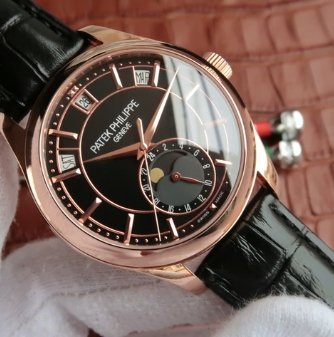 Patek Philippe Complex Function Chronograph 5205R-010 Mechanical Men's Watch Diameter: 40mm Thickness: 12.5mm (Replica Watch)