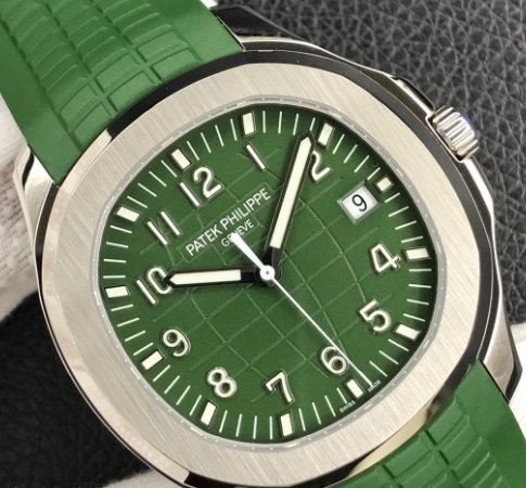 Patek Philippe Aquanaut series 5168G-010 mechanical men's watch Diameter: 40mm Thickness: 8.6mm (replica watch)