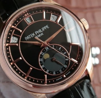 Patek Philippe Complex Function Chronograph 5205R-010 Mechanical Men's Watch Diameter: 40mm Thickness: 12.5mm (Replica Watch)