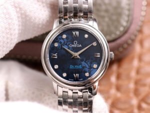 Omega De Ville series 424.10.27.60.53.003 quartz women's watch (Orbis) diameter: 27mm