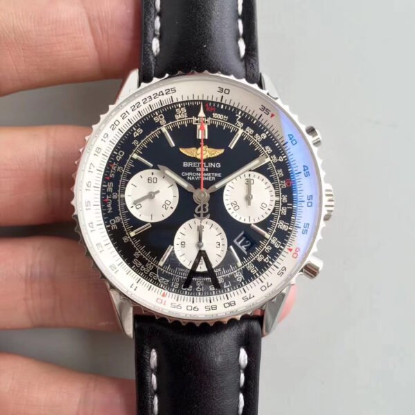 Breitling Aviation Chronograph Series AB012012/BB01/435X/A20BA.1 Watch Mechanical Men's Watch 7750 Fully Automatic Chronograph Movement Diameter 43 mm(replica watch)