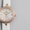 Omega De Ville series 424.58.27.60.55.002 quartz women’s watch diameter: 27.4mm thickness 8.8mm (replica watch)