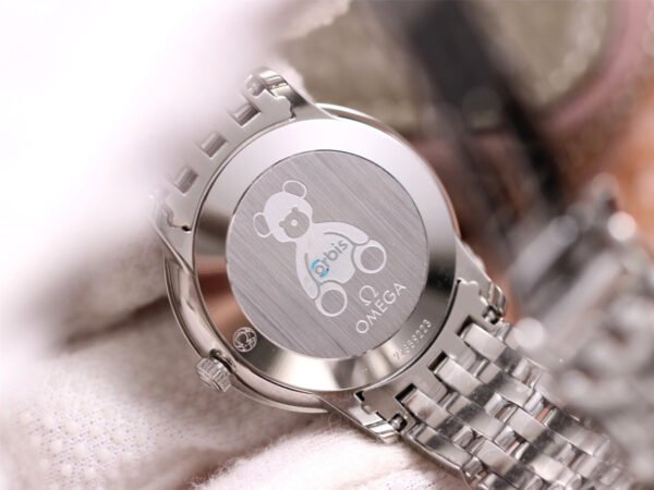 Omega De Ville series 424.10.27.60.53.003 quartz women's watch (Orbis) diameter: 27mm