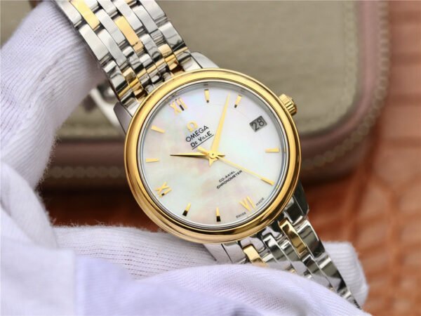 Omega De Ville Classic Women's Series 424.20.33.20.05.001 watch. Diameter: 32mm Thickness: 9.5 Automatic mechanical movement (replica watch)