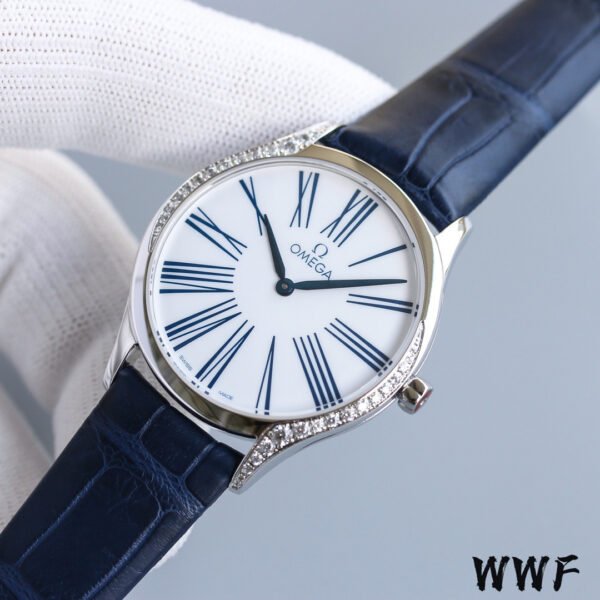 Omega De Ville series 428.18.39.60.04.001 quartz women's watch diameter: 36mm(replica watch)