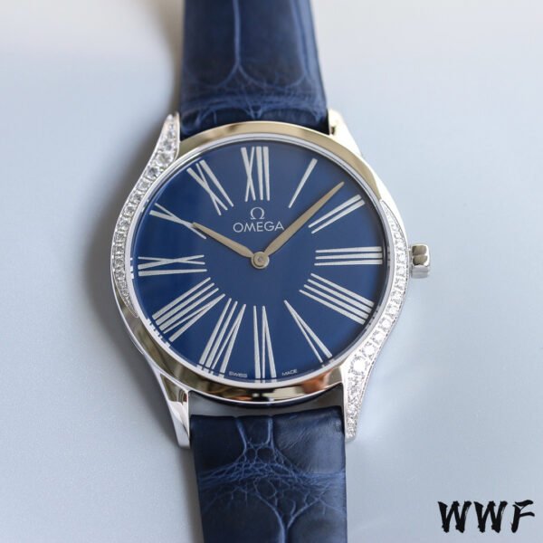 Omega De Ville series 428.18.36.60.03.001 quartz women's watch diameter: 36mm (replica watch)