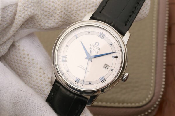 Omega De Ville series 424.13.40.20.02.003 mechanical men's watch Miyota 9015 movement diameter 39.5mm thickness: 10mm (Omega replica)