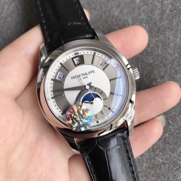 Patek Philippe Complex Function Chronograph 5205G-001 Mechanical Men's Watch Diameter: 40mm Thickness: 12.5mm (Replica Watch)