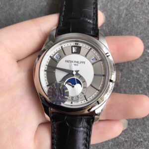 Patek Philippe Complex Function Chronograph 5205G-001 Mechanical Men's Watch Diameter: 40mm Thickness: 12.5mm (Replica Watch)