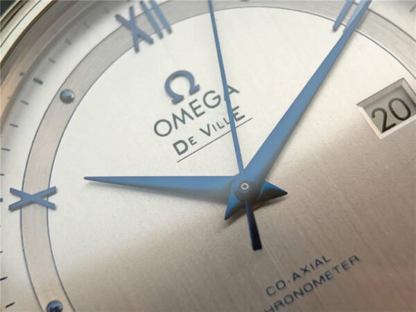 Omega De Ville series 424.13.40.20.02.003 mechanical men's watch Miyota 9015 movement diameter 39.5mm thickness: 10mm (Omega replica)