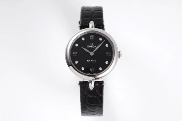 Omega De Ville series 424.58.27.60.55.001 quartz women’s watch diameter: 27.4mm thickness 8.8mm (replica watch)