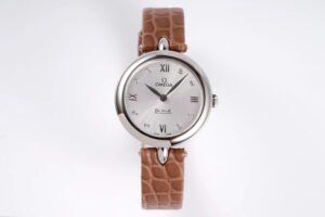 Omega De Ville series 424.58.27.60.55.001 quartz women’s watch diameter: 27.4mm thickness 8.8mm (replica watch)