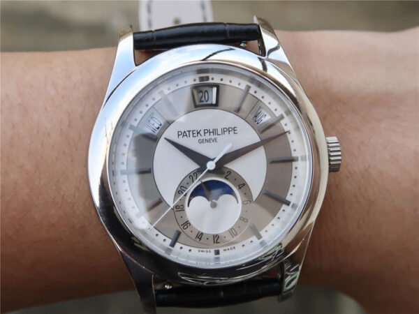 Patek Philippe Complex Function Chronograph 5205G-001 Mechanical Men's Watch Diameter: 40mm Thickness: 12.5mm (Replica Watch)