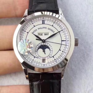 Patek Philippe Complex Function Timepiece Series 5396G Platinum Watch Mechanical Men's Watch Diameter: 38.5mm (Replica Watch)