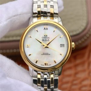 Omega De Ville Classic Women's Series 424.20.33.20.05.001 watch. Diameter: 32mm Thickness: 9.5 Automatic mechanical movement (replica watch)