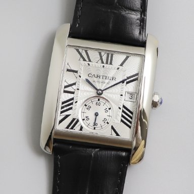 Cartier Tank Series W5330003 Watch Mechanical Men's Watch Size: 34mm*44mm(replica watch)
