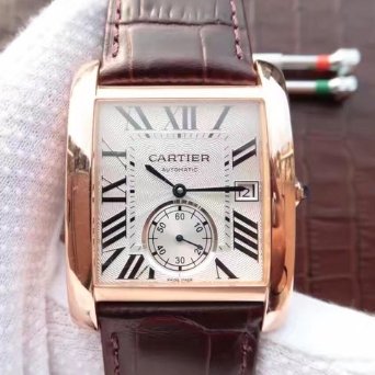 Cartier Tank Series W5330001 Watch Mechanical Men's Watch Size: 34mm*44mm(replica watch)