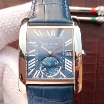 Cartier Tank Series W5330001 Watch Mechanical Men's Watch Size: 34mm*44mm(replica watch)