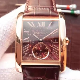 Cartier Tank Series W5330002 Watch Mechanical Men's Watch Size: 34mm*44mm(replica watch)