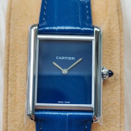 Cartier Tank series WSTA0055 quartz women's watch diameter 33.7mm×25.5mm/29.5mm×22mm(replica watch)