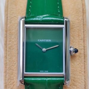 Cartier Tank series WSTA0056 quartz women's watch diameter 33.7mm×25.5mm/29.5mm×22mm(replica watch)