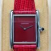 Cartier Tank series WSTA0054 quartz women's watch diameter 33.7mm×25.5mm/29.5mm×22mm(replica watch)