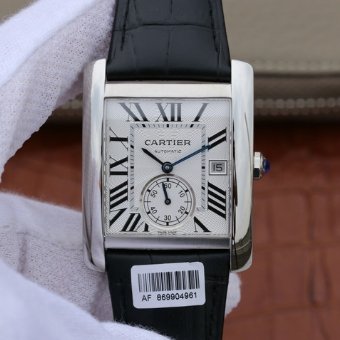 Cartier Tank Series W5330003 Watch Mechanical Men's Watch Size: 34mm*44mm(replica watch)