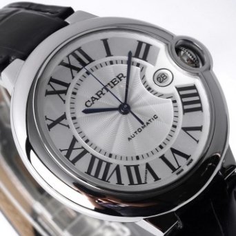 Cartier Blue Balloon Series W69016Z4 Mechanical Men's Watch Diameter 42mm(replica watch)