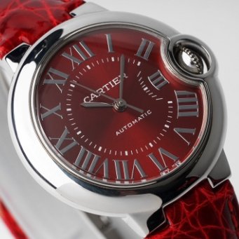 Cartier WSBB0022 Chinese Red Mechanical Women's Watch Diameter 33mm(replica watch)