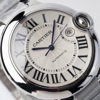 Cartier Blue Balloon Series W69012Z4 Mechanical Men's Watch Diameter 42mm(replica watch)