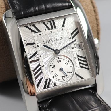 Cartier Tank Series W5330003 Watch Mechanical Men's Watch Size: 34mm*44mm(replica watch)