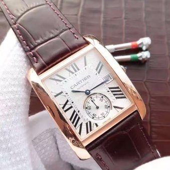Cartier Tank Series W5330001 Watch Mechanical Men's Watch Size: 34mm*44mm(replica watch)