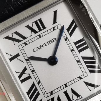 Cartier Tank Series WSTA0030 Quartz Women's Watch Diameter 24mm×31mm(replica watch)