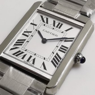 Cartier Tank Series W5200014 Quartz Women's Watch Diameter 27×34mm(replica watch)