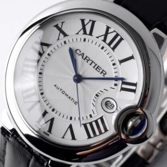 Cartier Blue Balloon Series W69016Z4 Mechanical Men's Watch Diameter 42mm(replica watch)