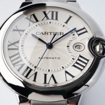 Cartier Blue Balloon Series W69012Z4 Mechanical Men's Watch Diameter 42mm(replica watch)