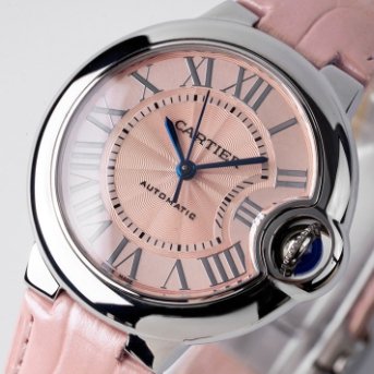 Cartier Blue Balloon Series WSBB0002 Mechanical Women's Watch Mechanical Movement Diameter 33mm(replica watch)