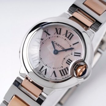 Cartier Blue Balloon Series W2BB0009 Women's Quartz Watch Diameter 28mm(replica watch)