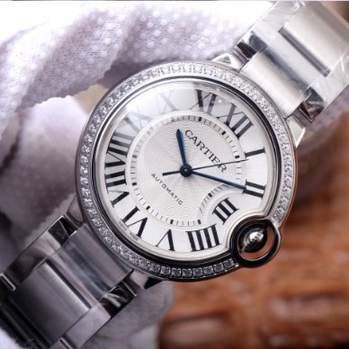 Cartier Blue Balloon Series W4BB0017 Mechanical Women's Watch Diameter: 36mm(replica watch)