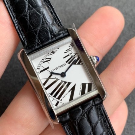 Cartier Tank Series W5200017 Quartz Women's Watch Diameter 34mm(replica watch)