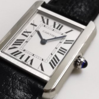 Cartier Tank Series WSTA0030 Quartz Women's Watch Diameter 24mm×31mm(replica watch)