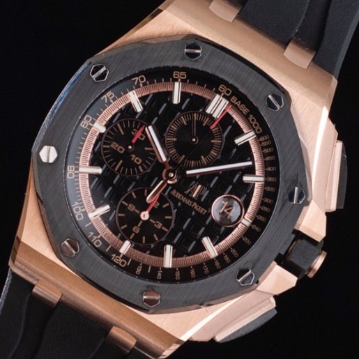 Audemars Piguet Royal Oak Offshore Series 26401RO.OO.A002CA.02 Mechanical Men's Watch Diameter 44mm(replica watch)
