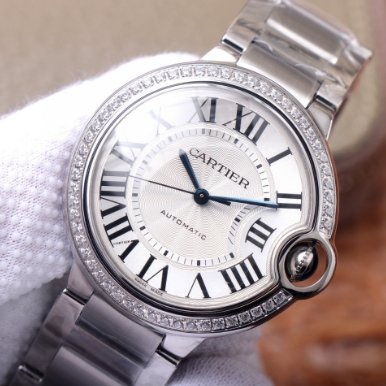 Cartier Blue Balloon Series W4BB0017 Mechanical Women's Watch Diameter: 36mm(replica watch)
