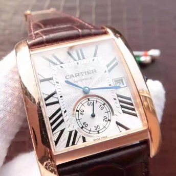 Cartier Tank Series W5330001 Watch Mechanical Men's Watch Size: 34mm*44mm(replica watch)