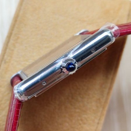 Cartier Tank series WSTA0054 quartz women's watch diameter 33.7mm×25.5mm/29.5mm×22mm(replica watch)