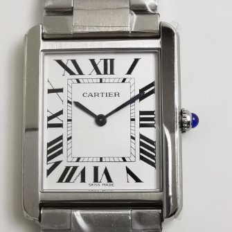 Cartier Tank Series W5200014 Quartz Women's Watch Diameter 27×34mm(replica watch)