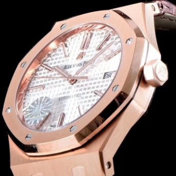 Audemars Piguet Royal Oak Series 15400OR.OO.D088CR.01 Mechanical Men's Watch Diameter 41mm(replica watch)